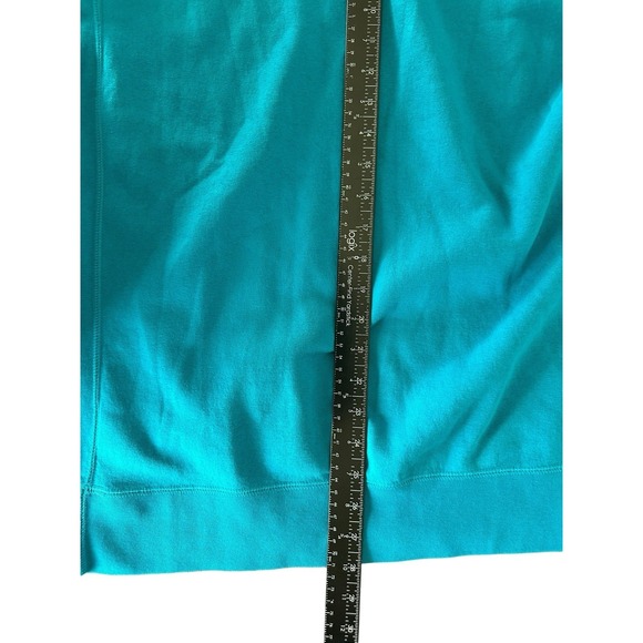 Nike Air Jordan Charlotte Hornets Teal Crewneck Jumpman NBA Sweatshirt Men's L - Picture 8 of 8